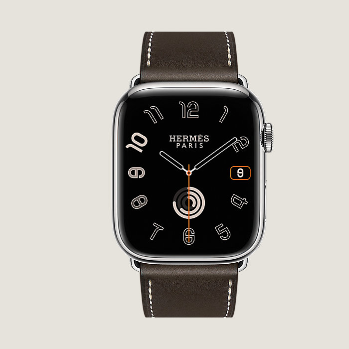 Band Apple Watch Hermès Double Tour 41 mm Attelage | Hermès